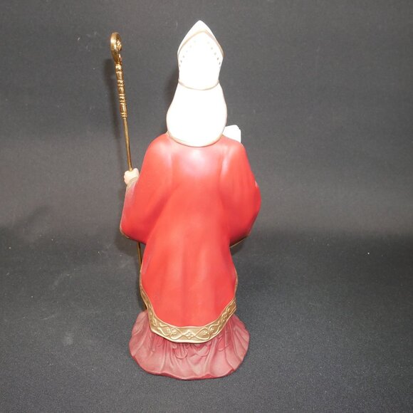 Lenox Saint Nicholas Porcelain Figurine Limited Edition Holiday Decor BJ293 - Picture 4 of 7
